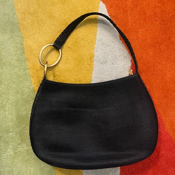 Eric Javits New York - Elegant Black Hobo Bag - Picture 1 of 5